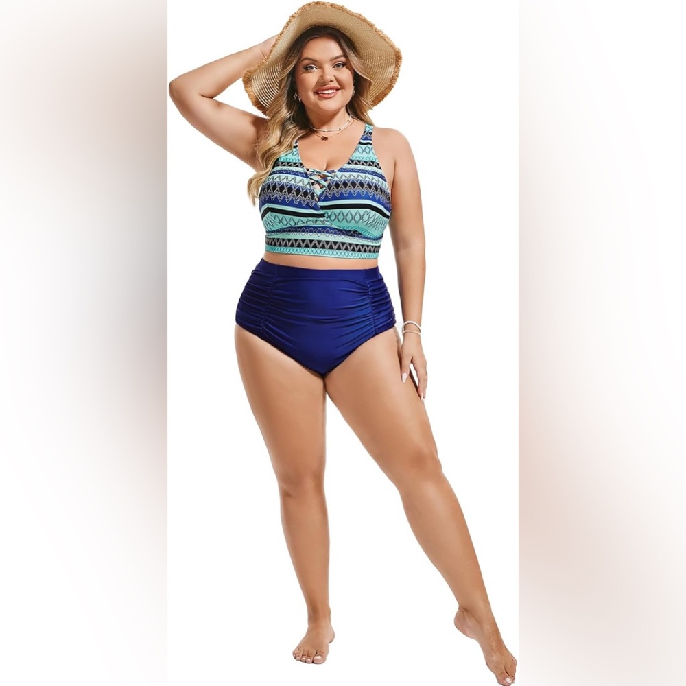 Hanna Nikole Bikini Sets for Women Plus Size